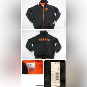 New with tag! San Fransisco Giants MLB Varsity Jacket Size XL Black & Orange